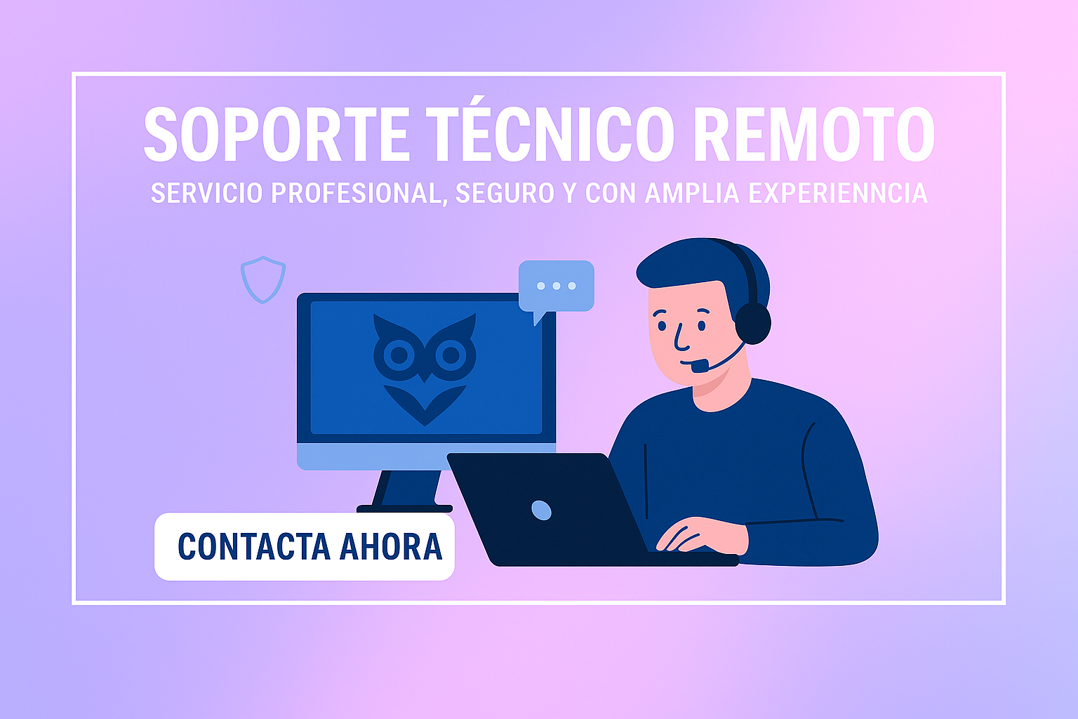 Soporte Técnico Remoto - Servicio profesional, seguro y confiable